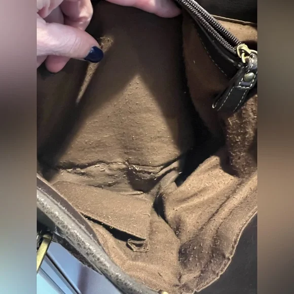 Relic By Fossil Autumn/Fall Colors Over the The Shoulder Satchel Type Purse/Bag - Picture 6 of 11